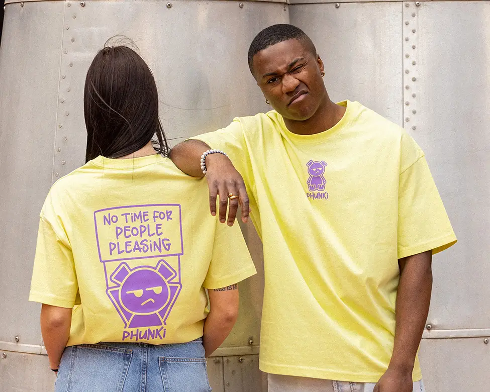Phunki Drop 0 - Phunki Clothing Every feeling is valid - Side-Eye T-Shirt